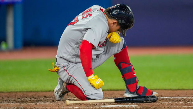 Boston Red Sox second baseman Luis Urías